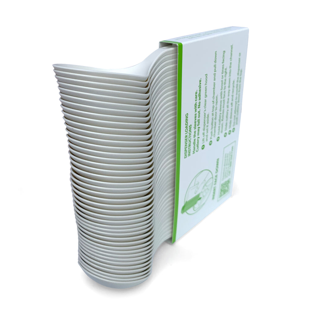 Compostable Medium Weight Soup Spoon - 840 units